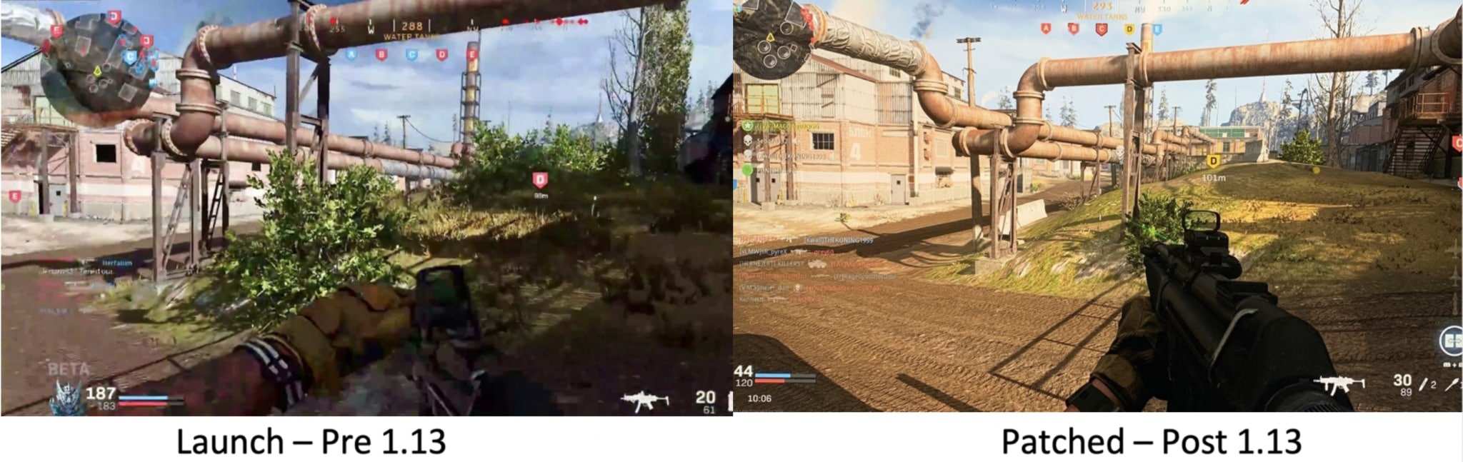Call of Duty: Modern Warfare recibe una baja en los gráficos luego del parche 1.13
