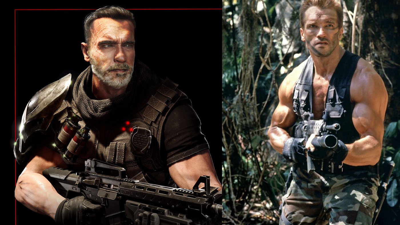 Dutch, Predator Hunting Grounds,Arnold Schwarzenegger, GamersRD