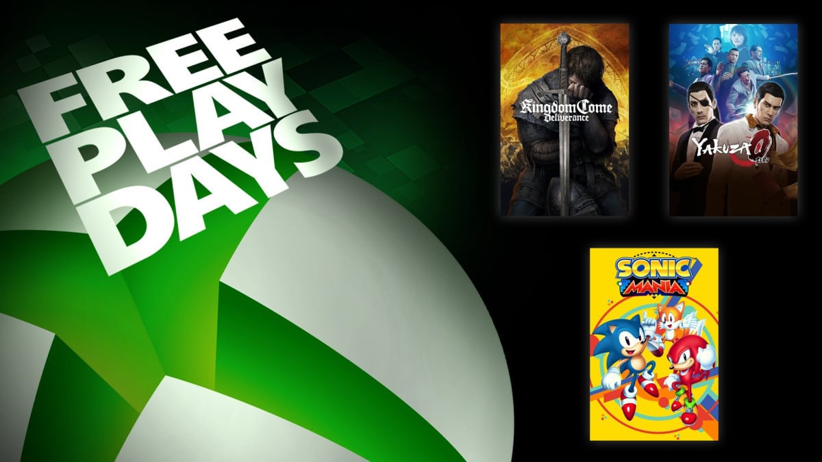 Kingdom Come Deliverance, Yakuza 0 y Sonic Mania gratis en Xbox One, GamersRD