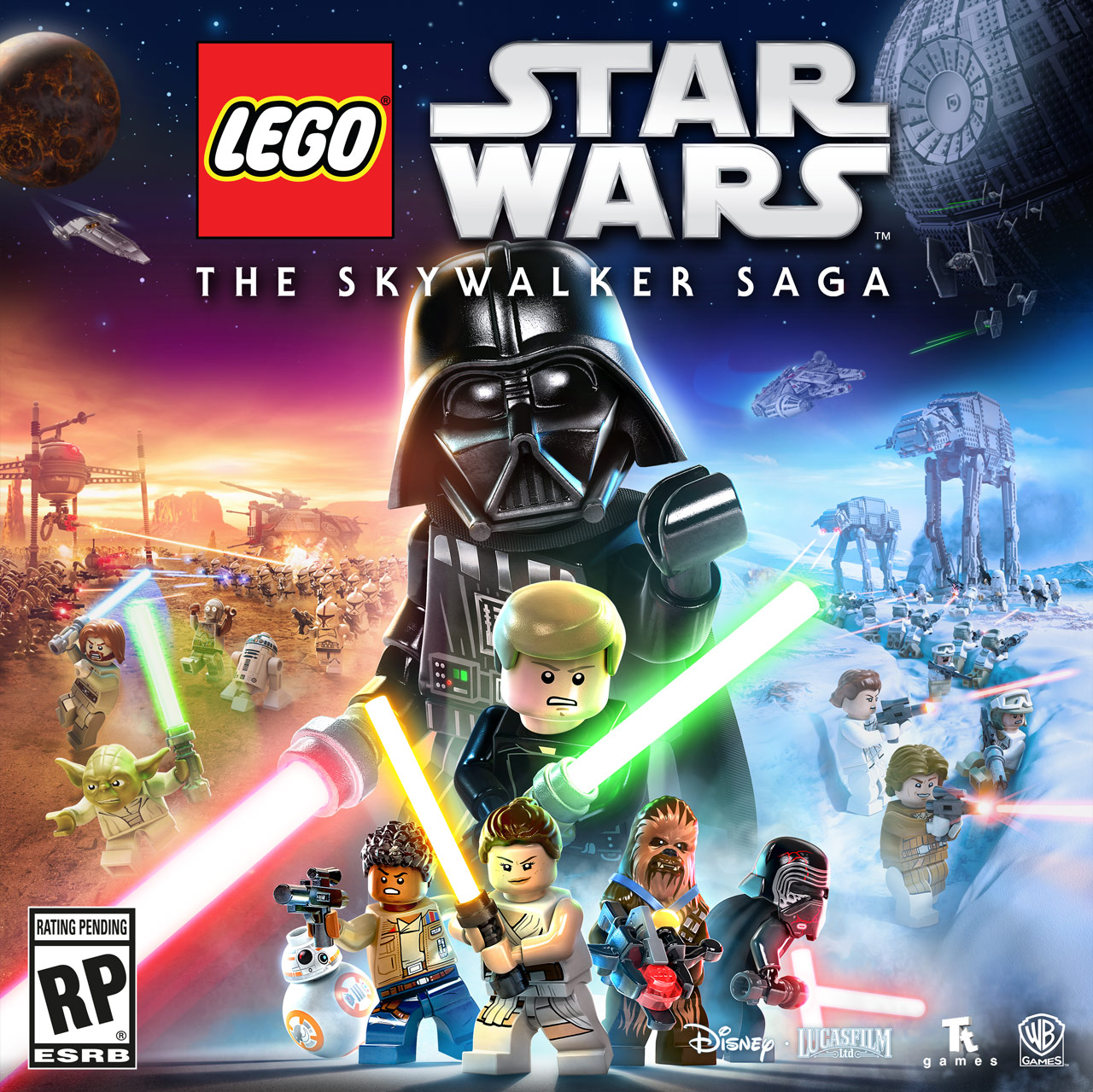 Lego Star Wars: The Skywalker Saga presenta su arte de portada