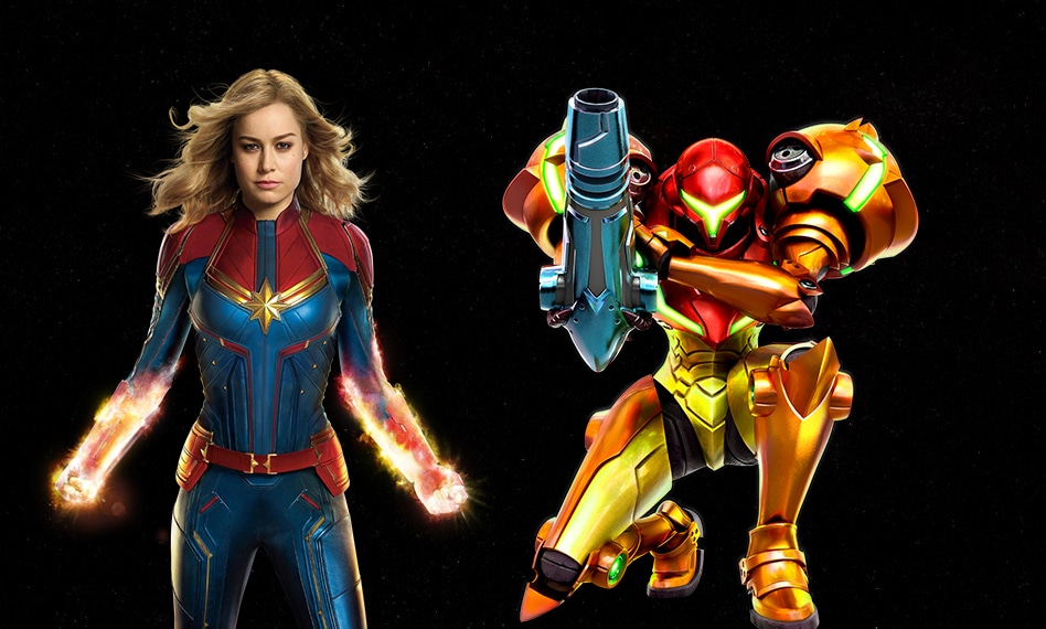 Brie Larson ,Captain Marvel , Samus Aran , película Metroid, GamersRD