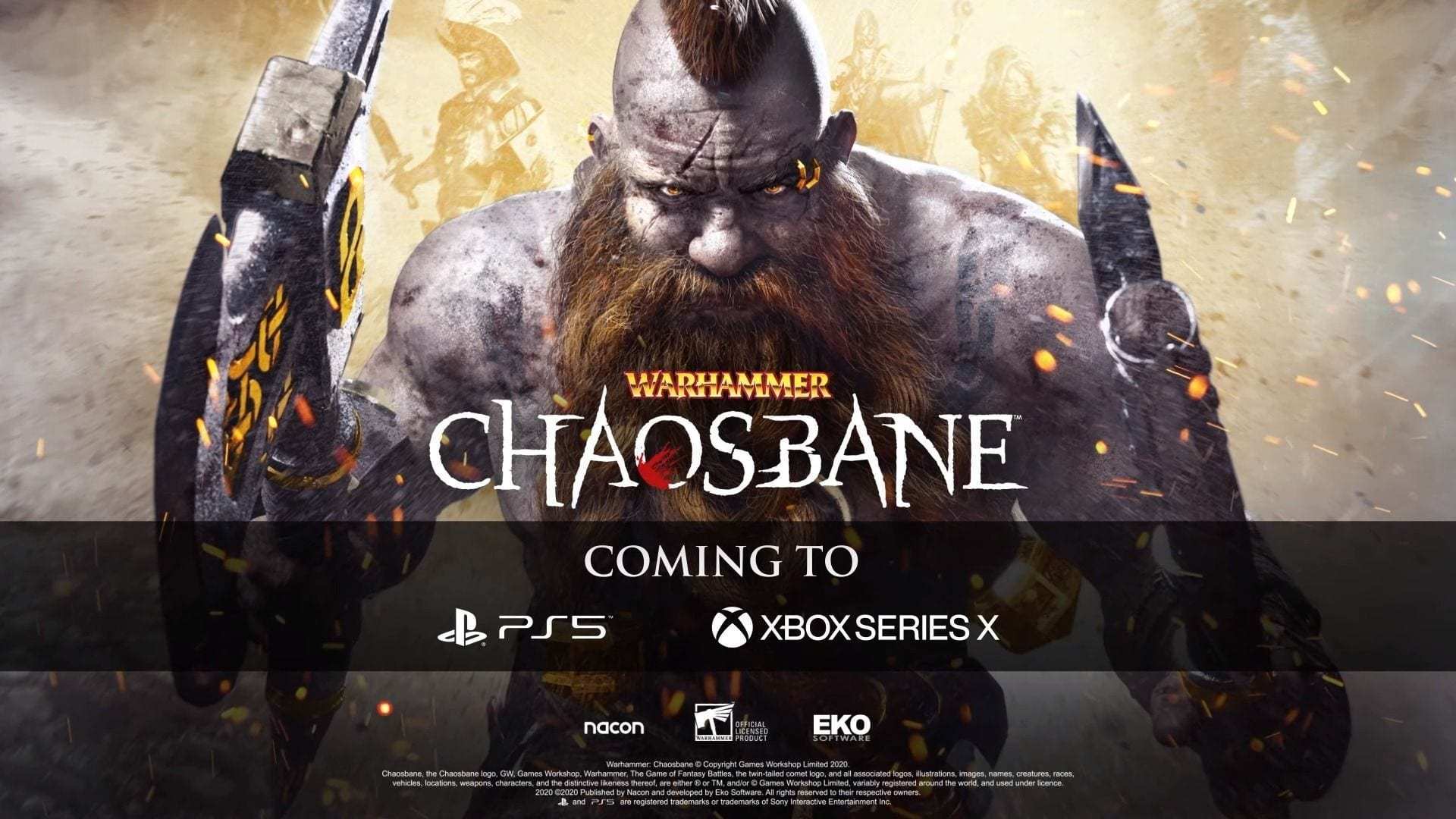 Warhammer: Chaosbane es anuciado para PS5 y Xbox Series X