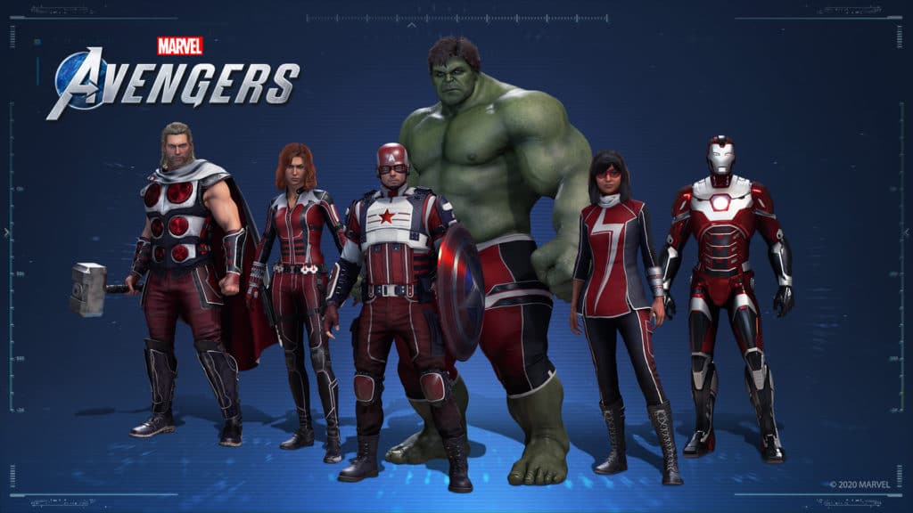 Marvel’s Avengers tendrá más skins exclusivas de Intel, Virgin Mobile y Verizon