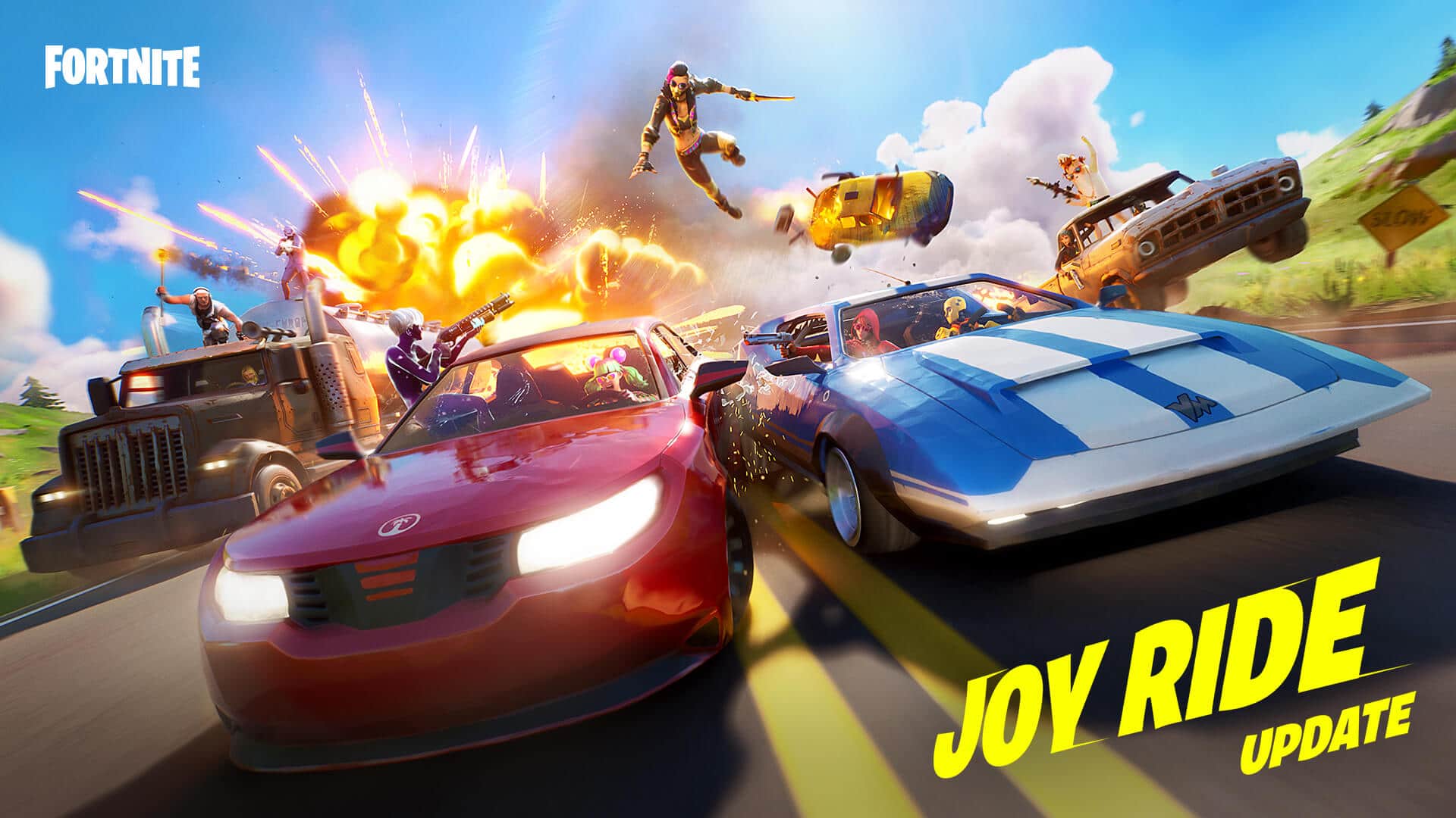 Fortnite anuncia crossover con Joy Ride con este trailer GamersRD