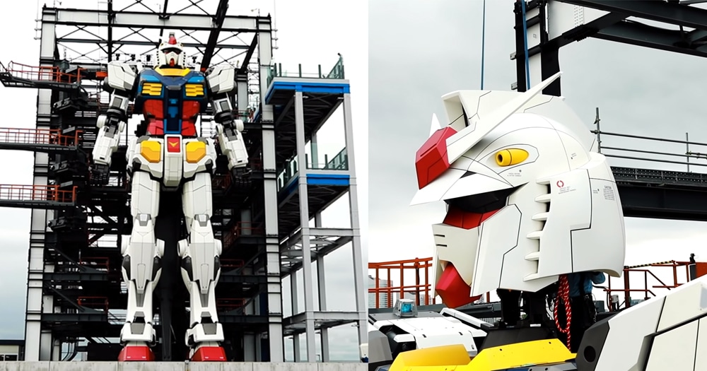 Gundam, Robot Gigante, Giant, Japon, Yokohama, 1,GamersRD