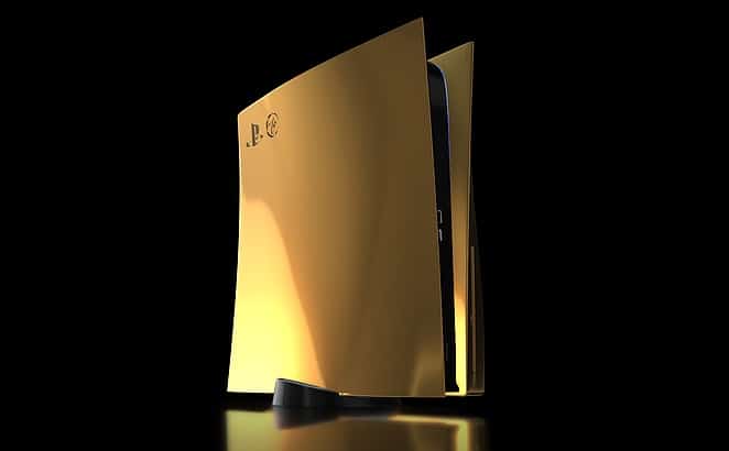 PS5 24K Gold Edition ,PS5 B añada en oro de 24 quilates, GamersRD