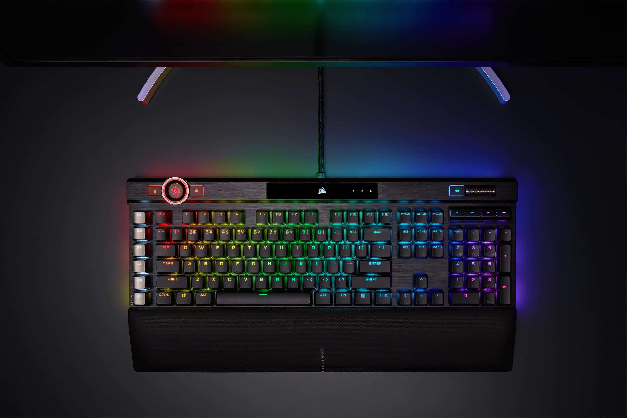 K100 RGB, Corsair, Teclado, Keyboard, GamersRD