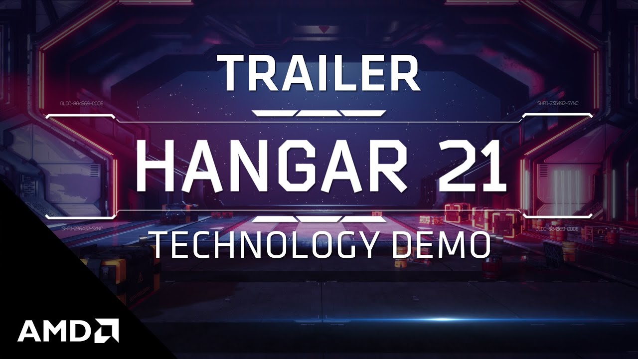 AMD RDNA™ 2 Hangar 21 Technology Demo Trailer, GamersRD