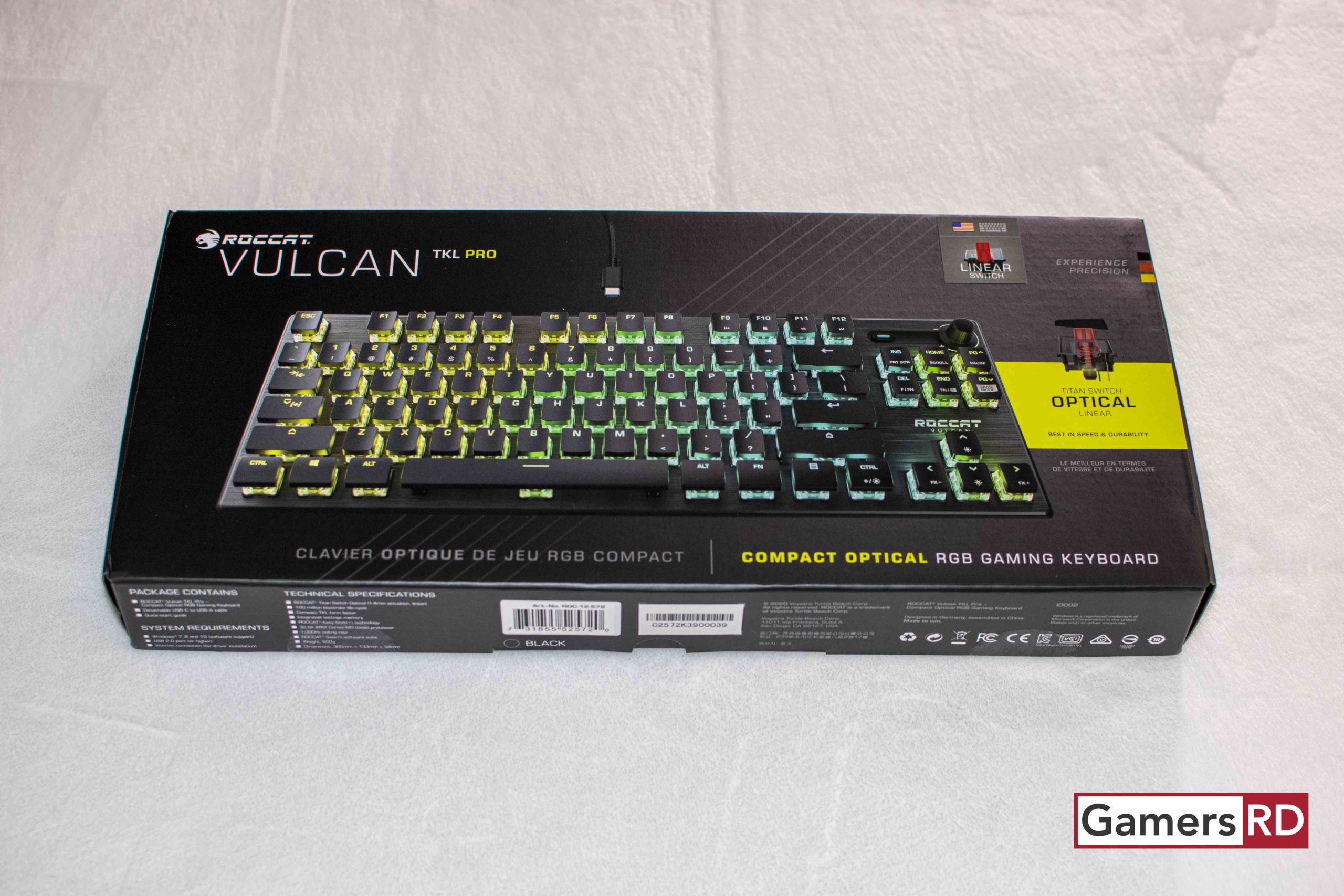ROCCAT Vulcan TKL Pro Mechanical Gaming Keyboard