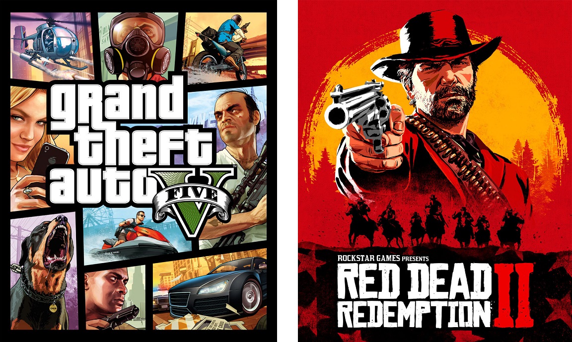 Rockstar Games, Grand Theft Auto V - Red Dead Redemption 2 - PS5, Xbox Series X, GamerSRD