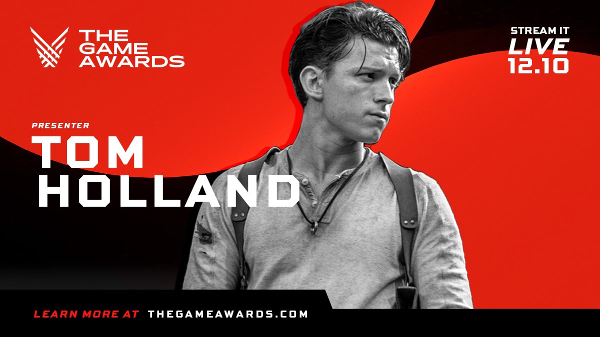 Tom Holland será el presentador de The Game Awards 2020