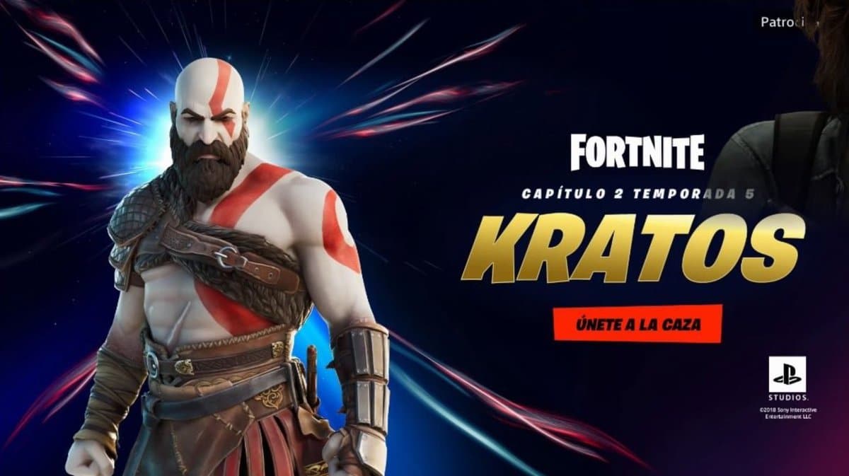 Kratos God of War , Fortnite, GamersRD