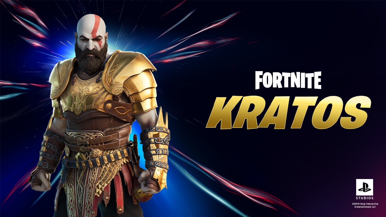 Kratos , God of War, Fortnite, GamersRd