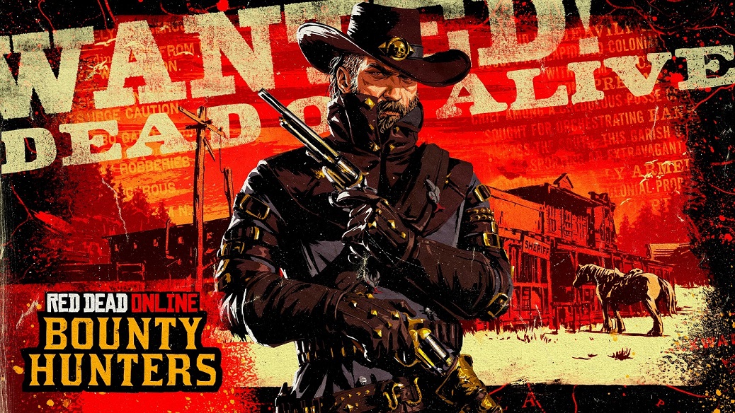 Red Dead Online - - Bounty Hunters Art, Rockstar Games, GamersRD
