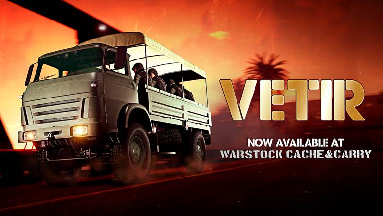 GTA Online nuevo vehículo militar Vetir, GamersRD