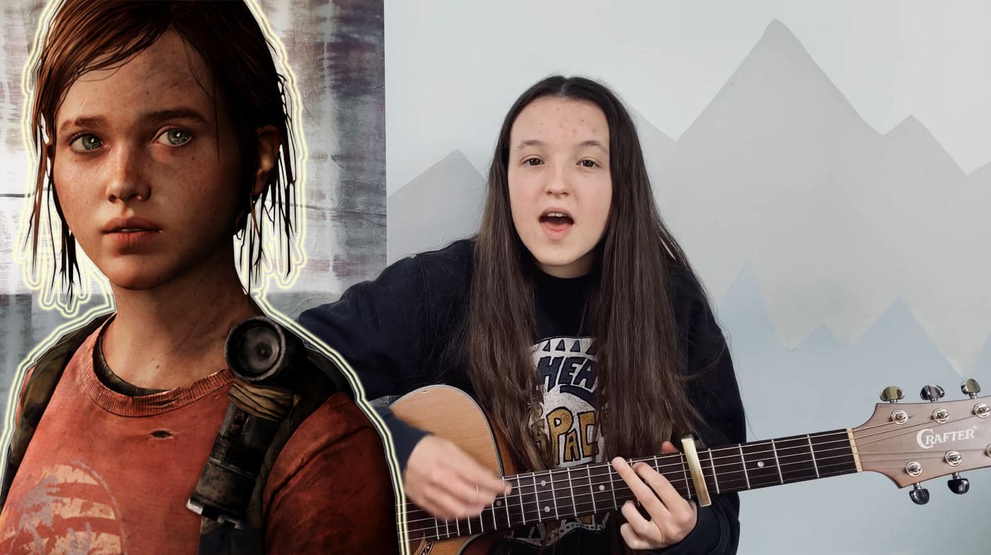 Bella Ramsey toca guitarra y canta como Ellie de The Last of Us, GamersRD