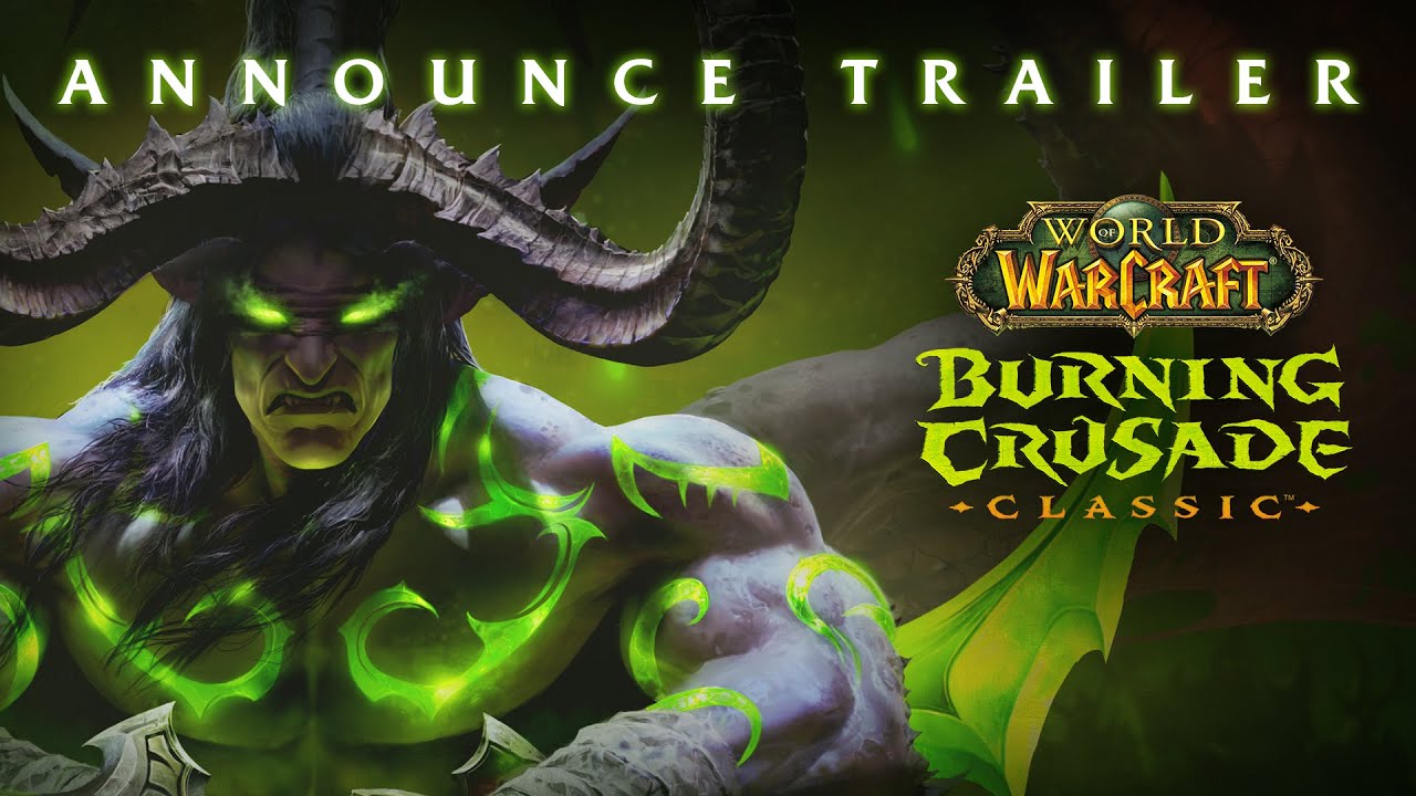 WoW Classic Burning Crusade Announce Trailer,GamersRD