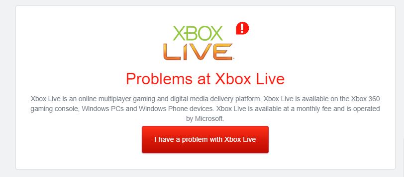 Xbox Live no funciona desde hace más de 5 horas, GamersRD