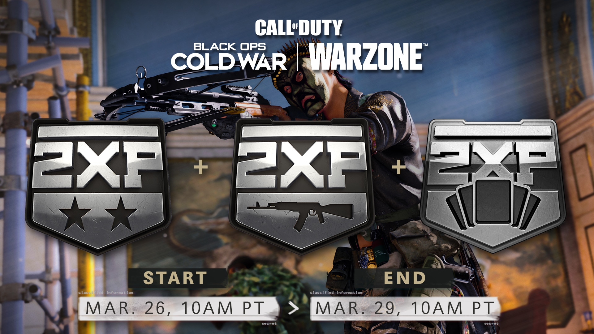 Black Ops Cold War , Warxone double XP, GamersRD
