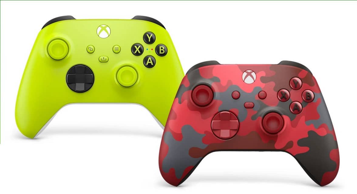 Controles nuevos de Xbox