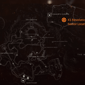 Destiny 2 Mapa de la luna K1