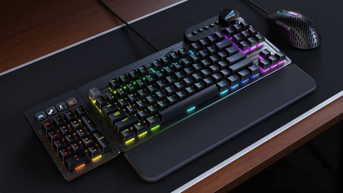 Mountain Everest Max Mechanical Keyboard Gaming Review, GamersRD