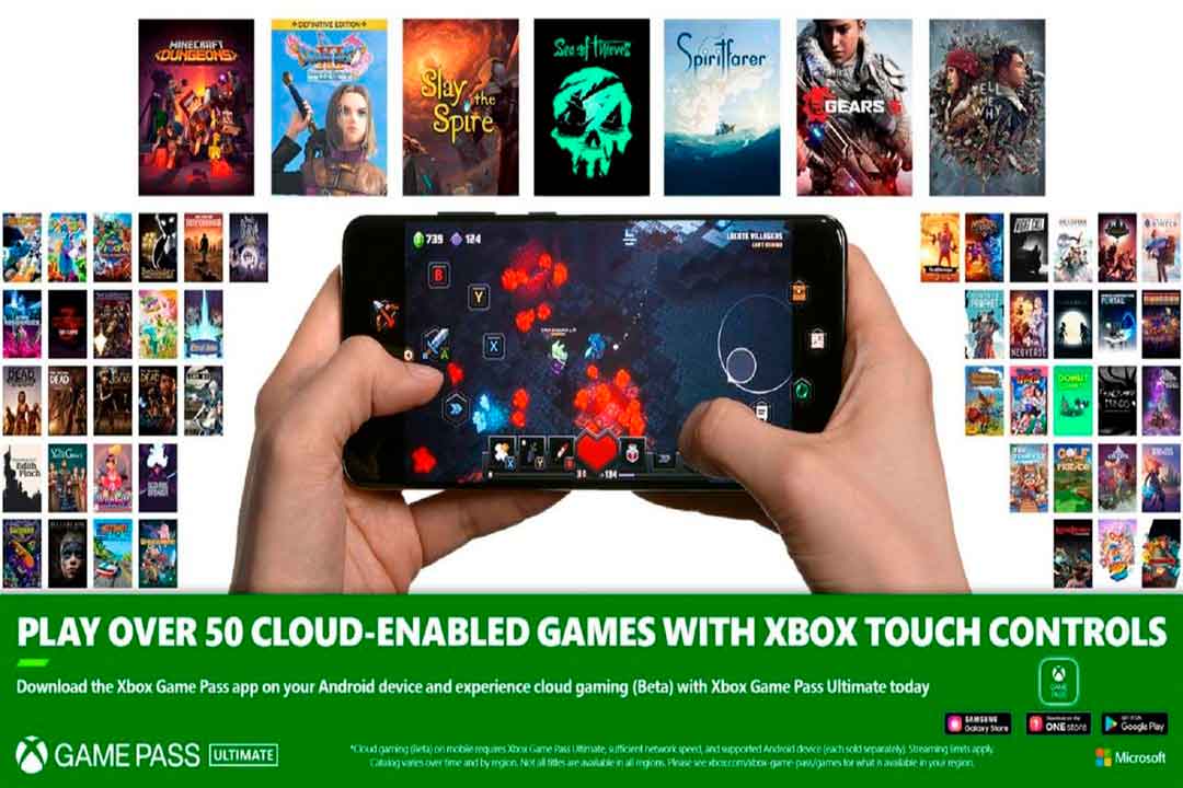 Xbox Game Pass en Android, Tactil, GamersRD