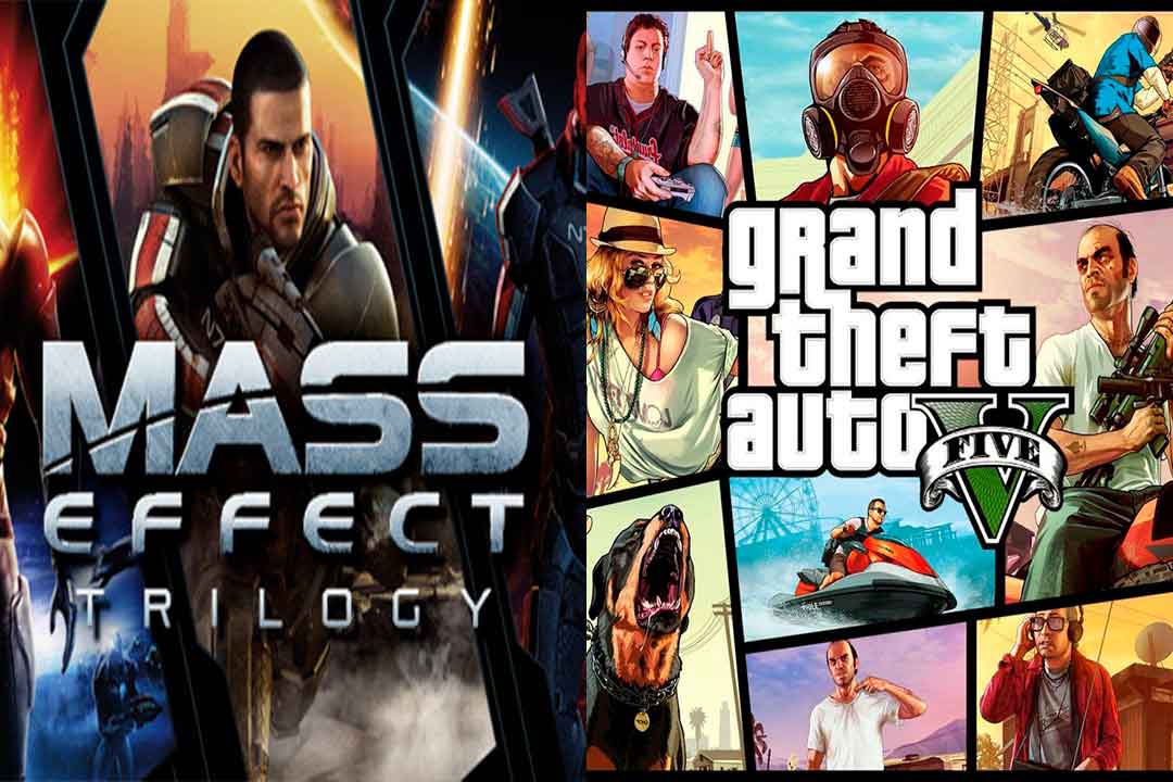 Mass Effect trilogy, GTA V, GamersRD