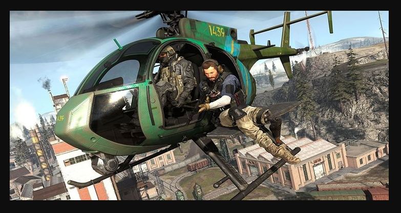 Helicoptero Warzone, GamersRD