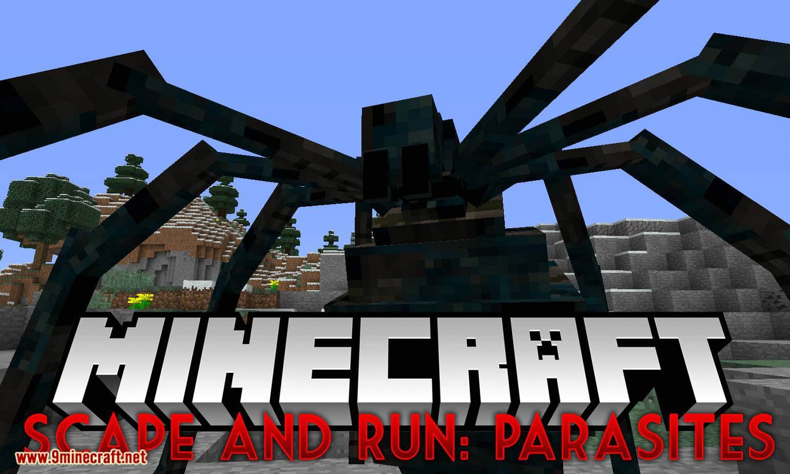 Scape-and-Run-Parasites-mod-for-minecraft-logo