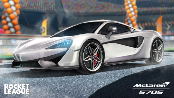 El McLaren 570S regresa a Rocket League el 27 de Mayo, GamersRd