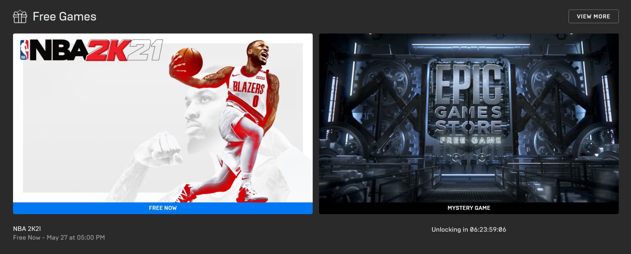 NBA 2K21 está gratis en la Epic Games Store, aprovecha!