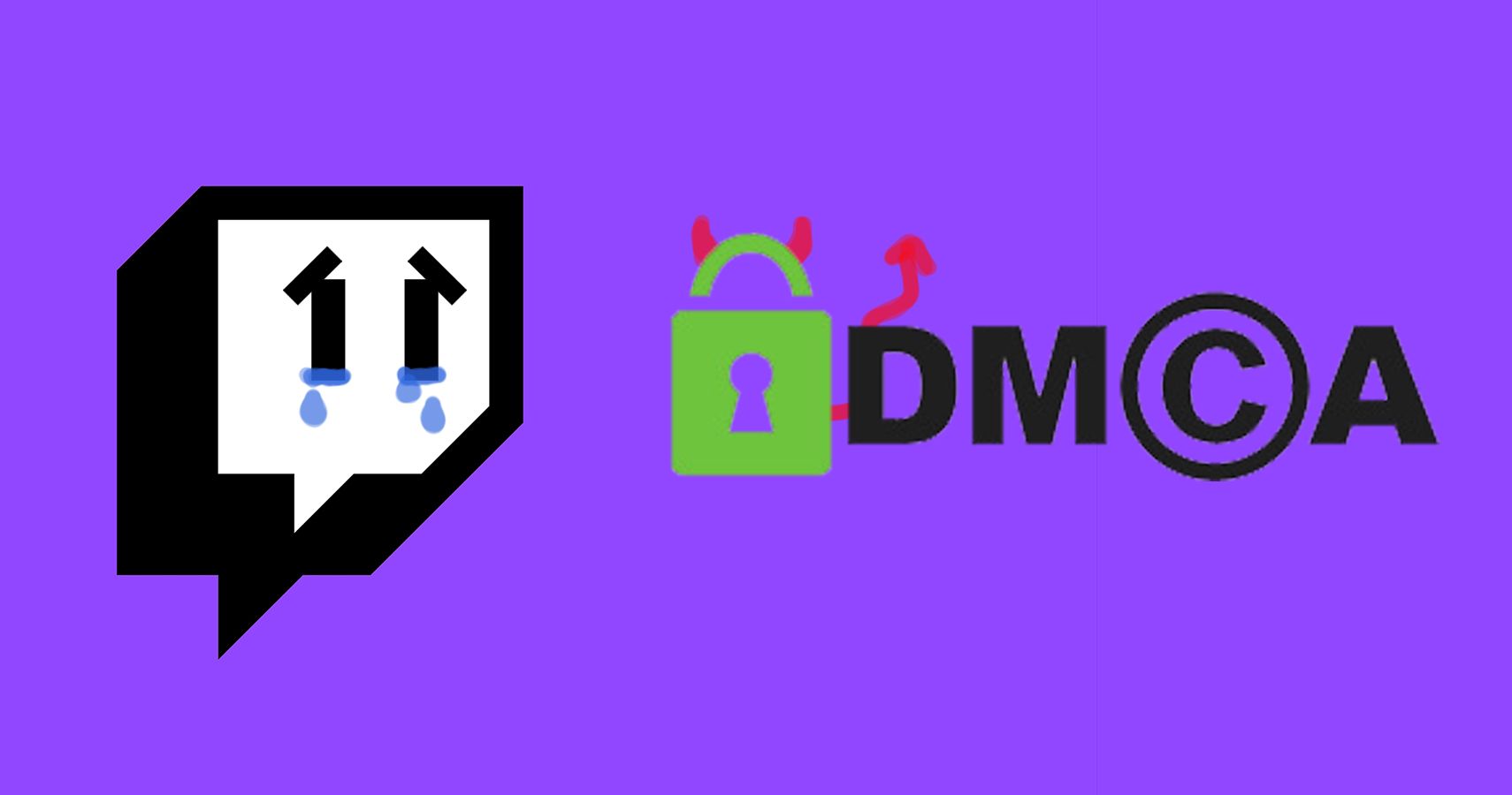 Twitch formulario para reportar DMCA strikes - GamersRD