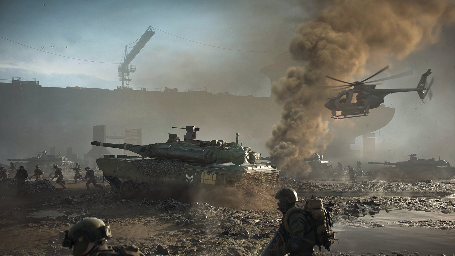 Battlefield en la vida real, cámara 360 muestra cómo se vería un tanque de Battlefield en la vida real, GamersRD