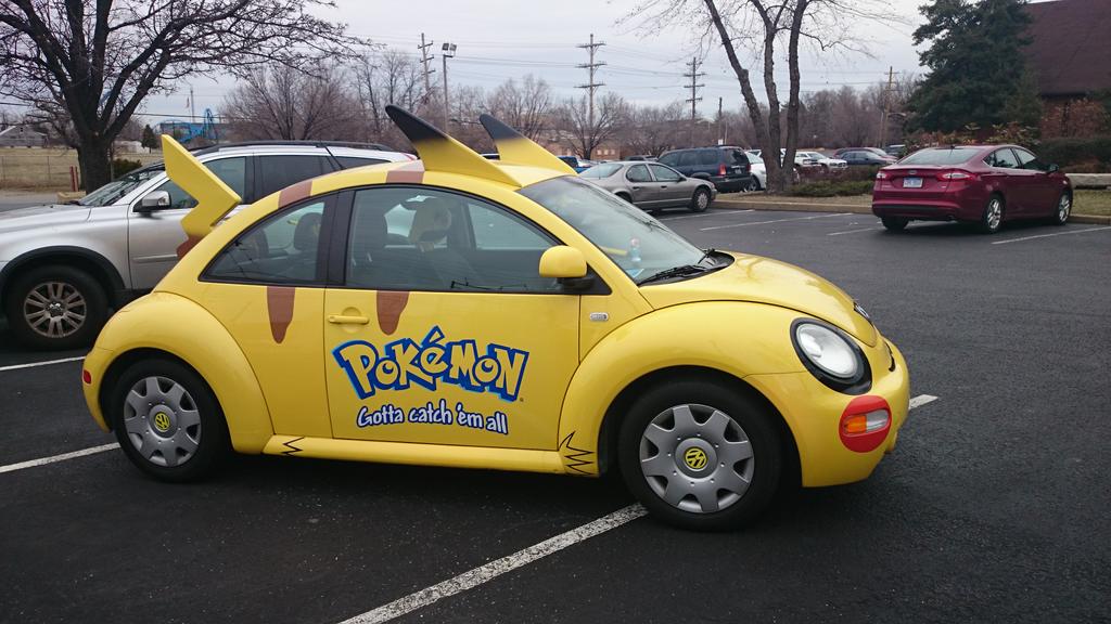 Carro de Pokemon - GamersRD