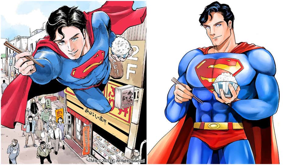DC Comics y Kodansha anuncian Superman vs. Food Meal For One