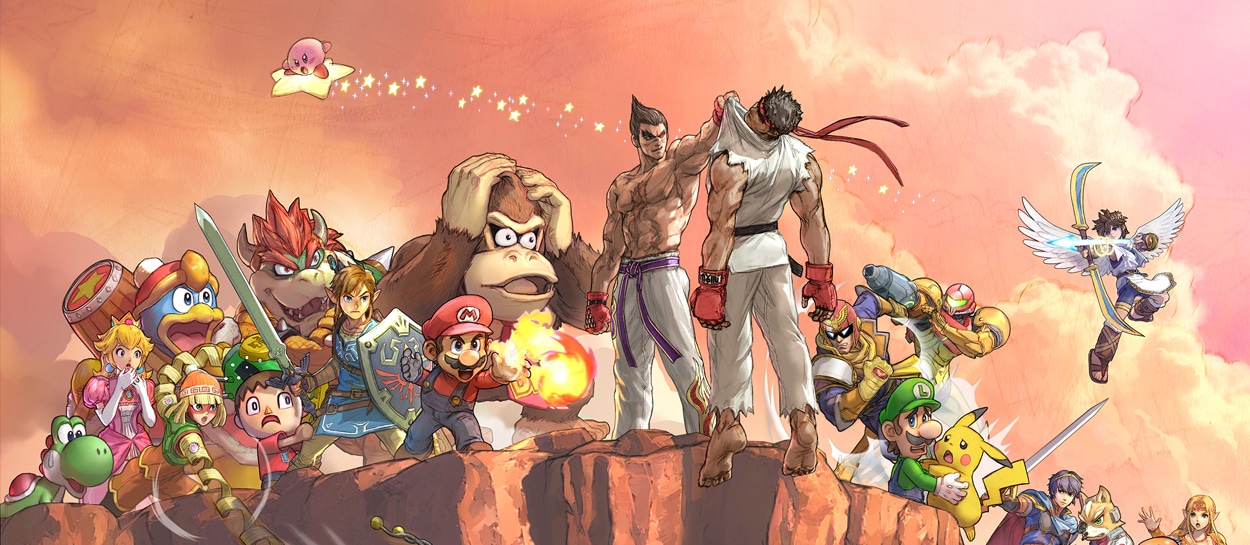 Nintendo anuncia figuras amiibo de todos los personajes de Smash Bros  menos de Sora