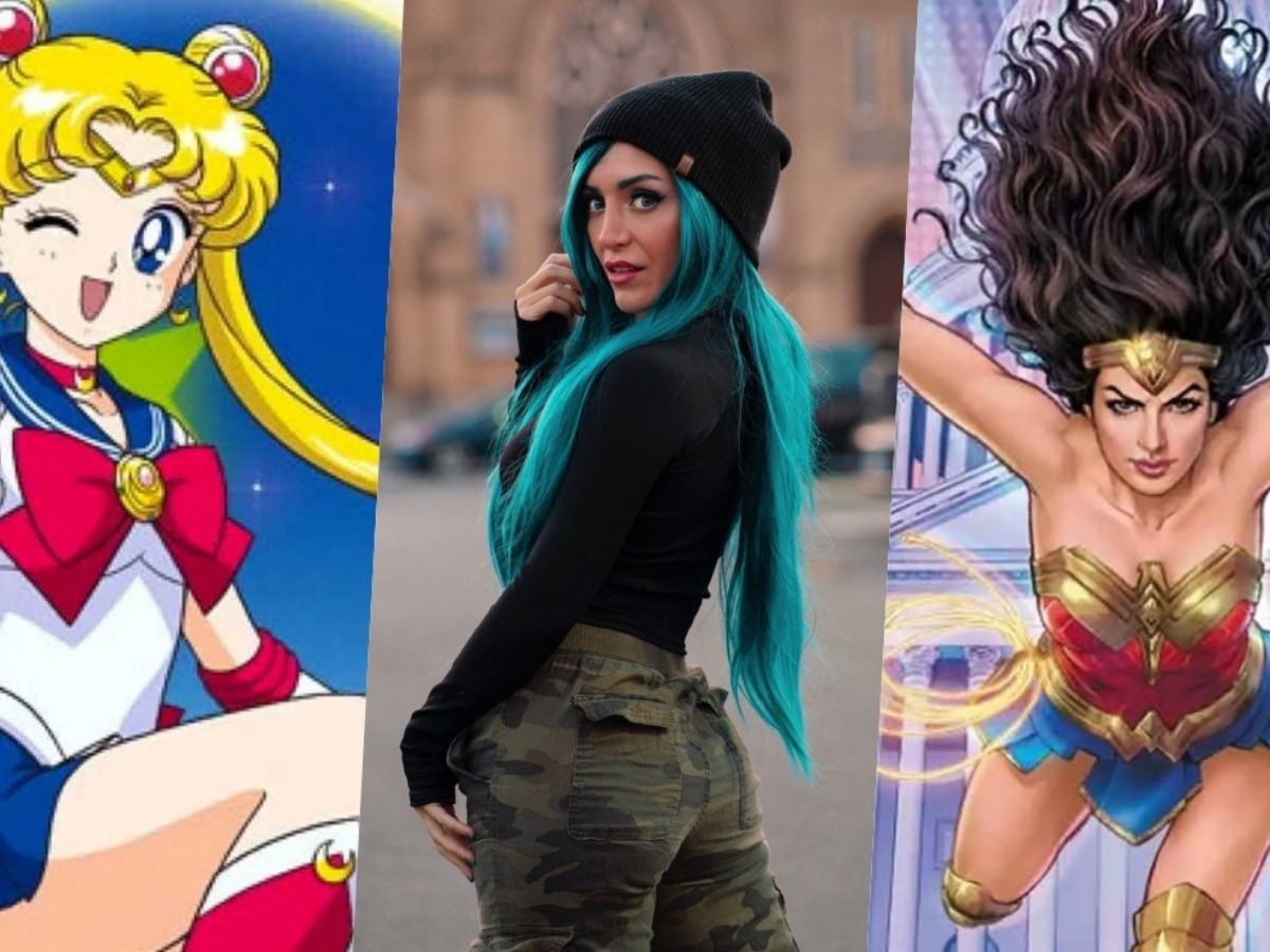 Lisa Mancini - Cosplay Sailor Moon Wonder Woman- GamersRD