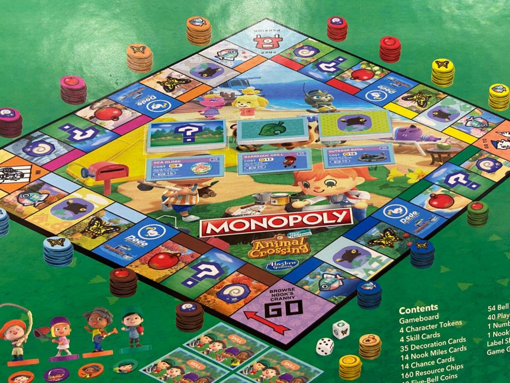 Animal Crossing New Horizons tendrá su versión en Monopoly, GamersRD