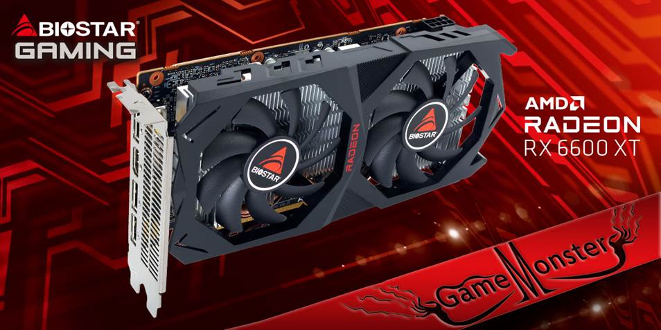 BIOSTAR AMD RAdeon RX 6600 XT, GamersrD