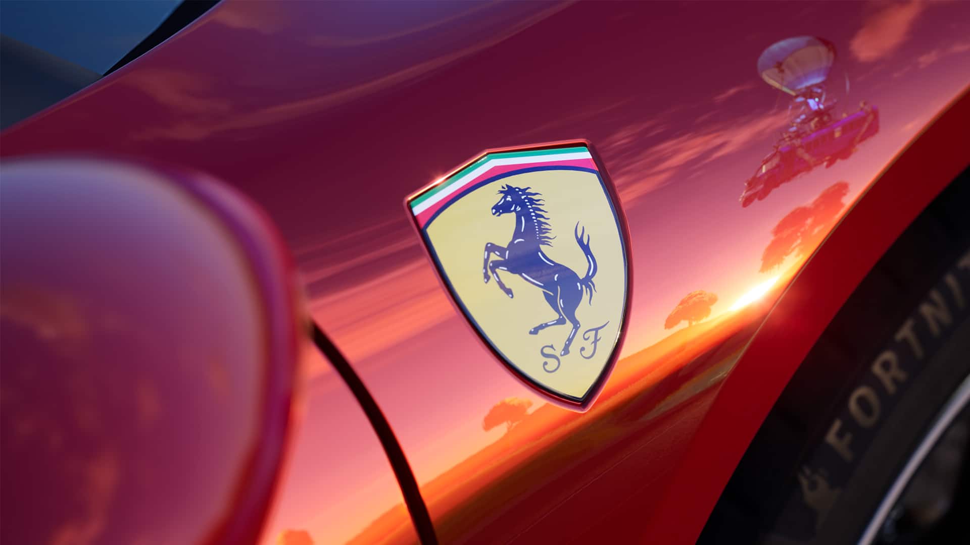 Fortnite Anade El Ferrari 296 Gtb Como Ultimo Vehiculo