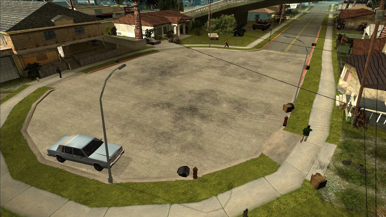 Este de Grand Theft Auto Andreas revisa todas las texturas