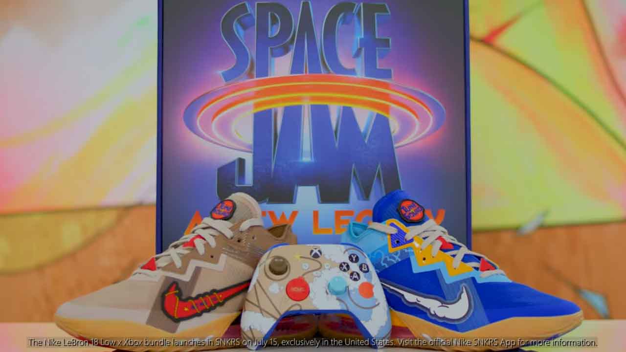 Space Jam,Xbox Nike, GamersRD