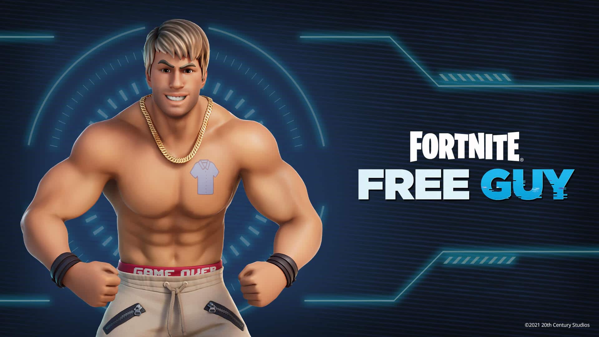 Free Guy (Ryan Reynolds) llega a Fortnite