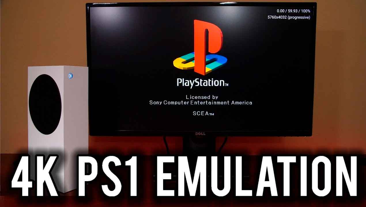Emulación, Xbox Series S, PS1, GamersRD