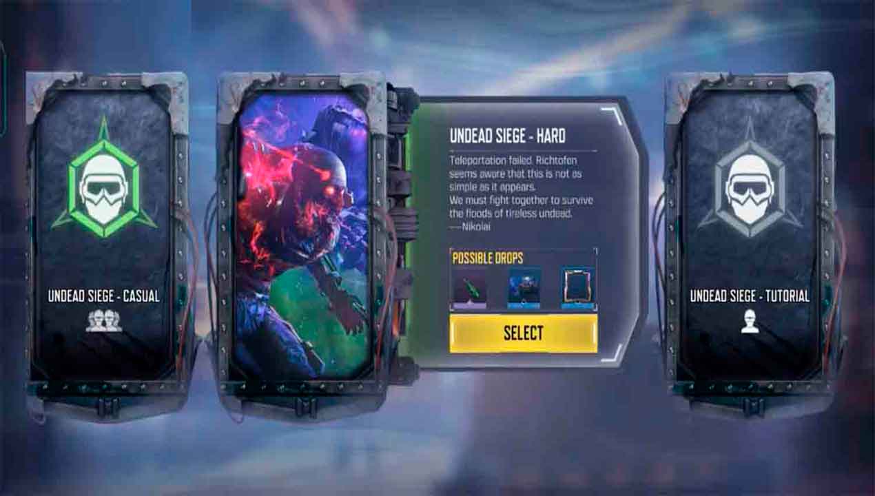 Call of Duty Mobile: Undead Siege, GamersRD