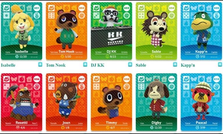 Nintendo anuncia que pronto reabastecerá las tarjetas amiibo de Animal Crossing Series. GamersRD