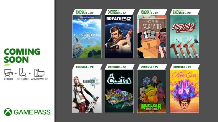 GamersRD-Xbox Game Pass agrega Final Fantasy 13 y 7 otros juegos este mes