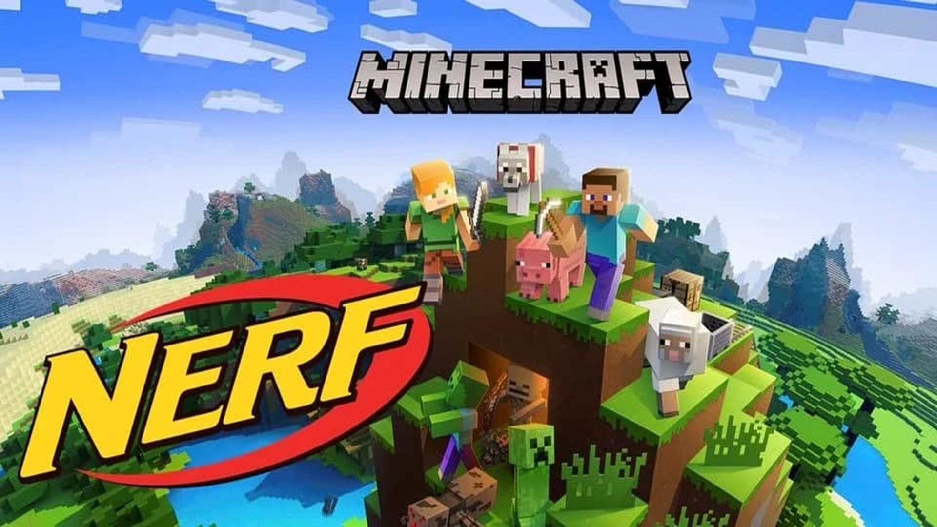 Minecraft tiene su propia línea de pistolas Nerf, GamersRD