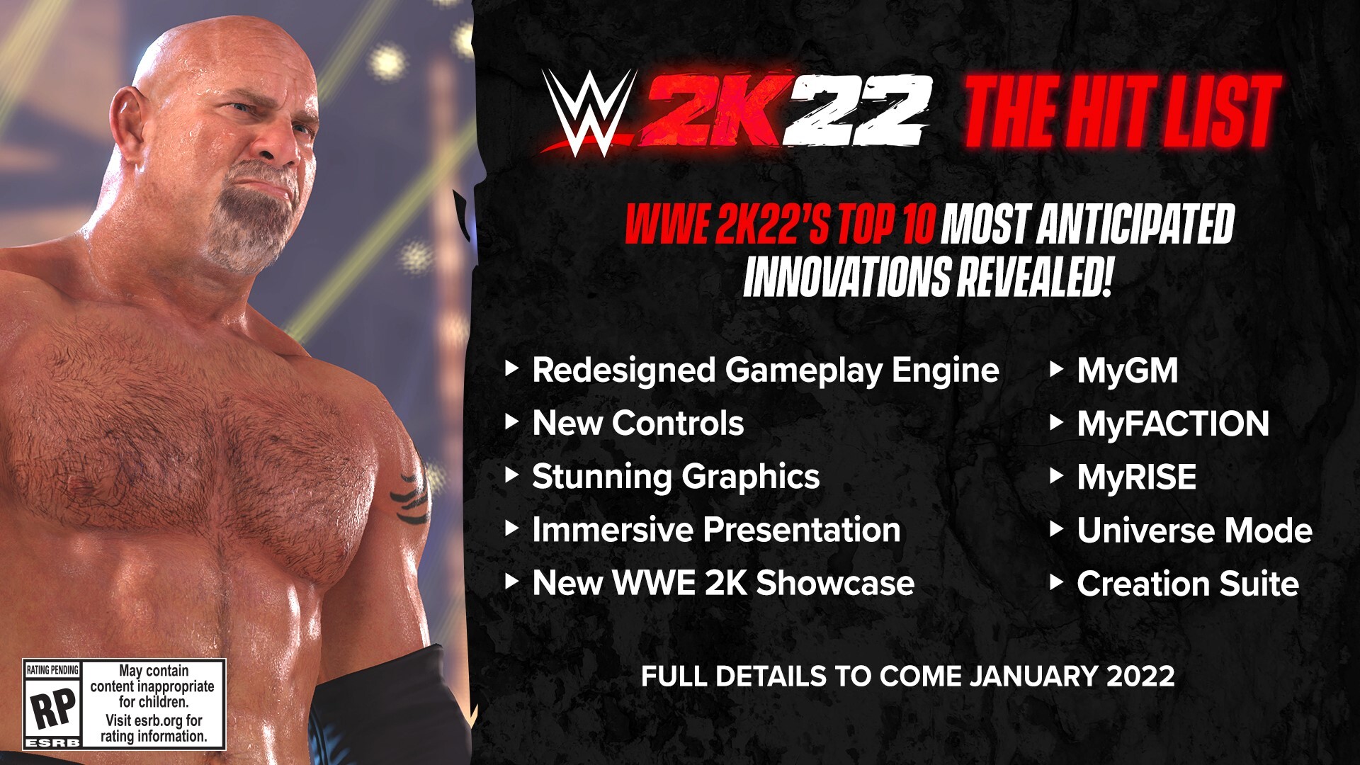 WWE 2K22Hit List , Gamersrd
